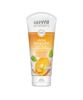Lavera High Vitality Αφρόλουτρο με Organic Orange & Mint 200ml